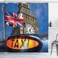 thumbnail image 1 of Ambesonne Union Jack Shower Curtain, Urban Country, 69"Wx84"L, Multicolor, 1 of 3