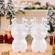 thumbnail image 4 of Adornos navideños: figuras de ciervos para escritorio, ideales para muebles de TV, mesas de centro, oficinas, entradas y librerías. También son un excelente regalo para el árbol de Navidad. Figura de, 4 of 6