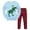 Light Blue, variant on PMVFHDE Boys Outfits&Set Little Boys Girls Christmas Pajamas Toddler Holiday Clothes Long Sleeve 2 Pcs Sleepwear Sets Pink,3-4 Years
