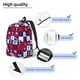 thumbnail image 3 of Easygdp golf Mochila de Lona Resistente para Laptop, Compatible con Laptops de 15 a 17 pulgadas, Ideal para Escuela, Trabajo y Viajes-Medium, 3 of 5
