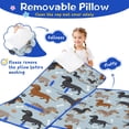 thumbnail image 3 of Cute Dachshund and Dog Footprint Toddler Nap Mats for Kids Preschool,Sleeping Mat Bag or Kids,Toddler Sleeping Bag,Toddler Nap Mat or Daycare, 3 of 6