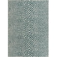 thumbnail image 2 of Jill Zarin Outdoor Collection Area Rug - Cape Town (7' 1" x 10' Rectangle Teal/Ivory), 2 of 8
