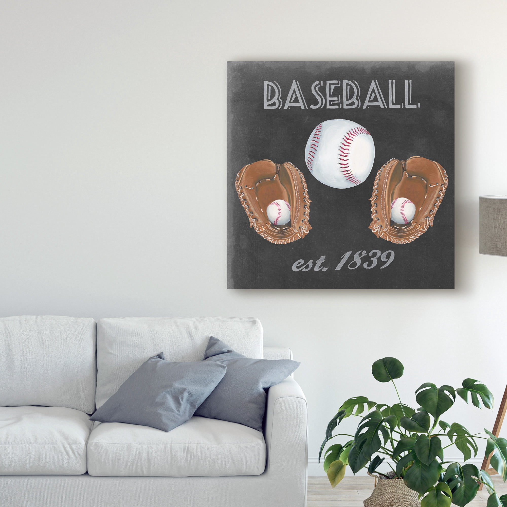 Trademark Fine Art 'Sporting History I' Canvas Art by Naomi McCavitt