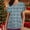 A17 Blue, variant on V-Neck Christmas Scrub Tops for Women Snowman Pattern Short Sleeve Nursing Uniform Healthcare Medical Apparel with Pockets Winter Holiday Shirts