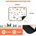 thumbnail image 2 of Washable Pee Pads for Dogs, Reusable Puppy Pads Absorbent Pet Training Pads Waterproof Non-Slip Potty Pads Dog Floor Mat, 2 of 5