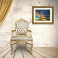 thumbnail image 3 of Grayscale 24x19 Gold Ornate Wood Framed with Double Matting Museum Art Print Titled - Arizona Sunset I, 3 of 4