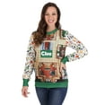 thumbnail image 1 of Adult Clue Board Game Mansion Sweater, 1 of 8
