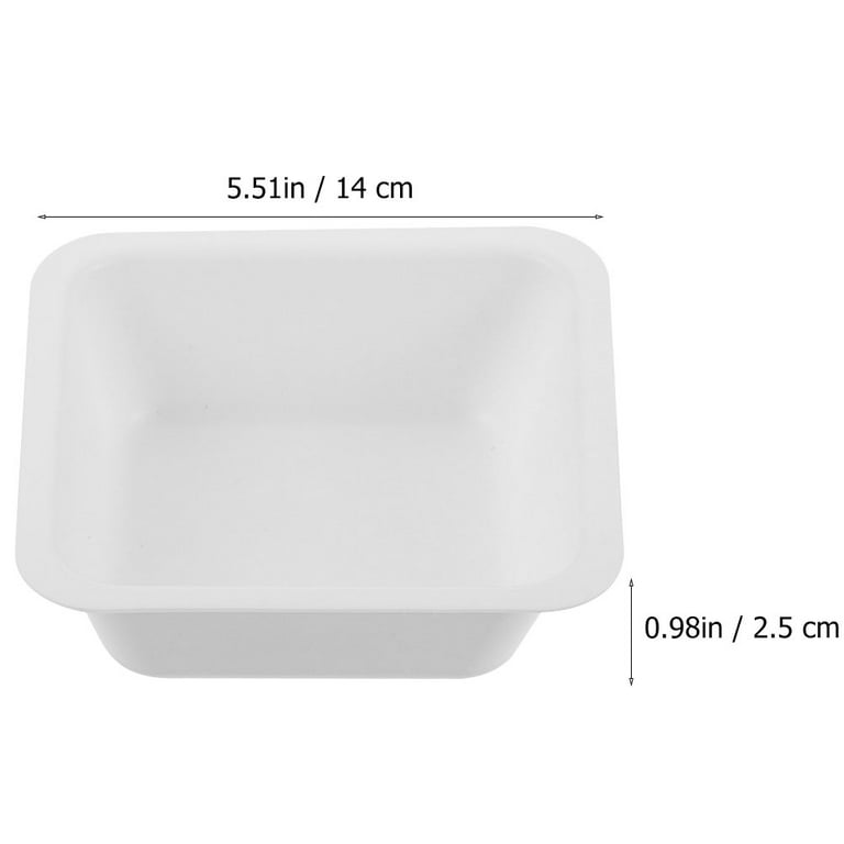 Weigh Boats Medium, 20 Pack 100ml Scale Trays for Weighing and Mixing&  Powder with Easy Pour Spout Design