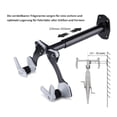 thumbnail image 4 of Space saving bicycle wall mount. Adjustable Bike Storage and Rack Ideal for The Garage, Basement, 4 of 7