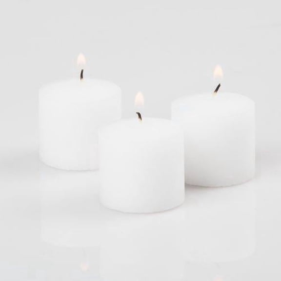 Richland Votive Candles White Citronella Scented 10 Hour Set of 72