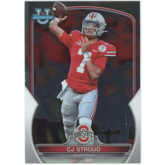 NFL 2022 Bowman Chrome University    C.J. Stroud #100 (Pre-Rookie)