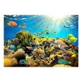 thumbnail image 3 of Tiptophomedecor Landscape Wallpaper Wall Mural - Underwater Land, 3 of 4