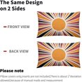 thumbnail image 5 of Boho Pillow Covers 12x20 Set of 2 Modern Abstract Multicolored Sun Throw Pillows Bohemian Style Outdoor Decorative Pillowcase Linen Lumbar Cushion Cover Decor for Home Couch Sofa Bed, 5 of 6
