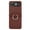 Brown, variant on for Motorola Razr 40 Case, Classic Premium PU Leather Flip Case with Card Holder Shockproof Drop Protective Ring Holder Phone Case Cover for Motorola Razr 40, Black