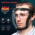 thumbnail image 3 of Máscara de seguridad transparente con filtros, protección Facial completa, a prueba de salpicaduras de aceite, antiniebla, gafas de trabajo, 3 of 4