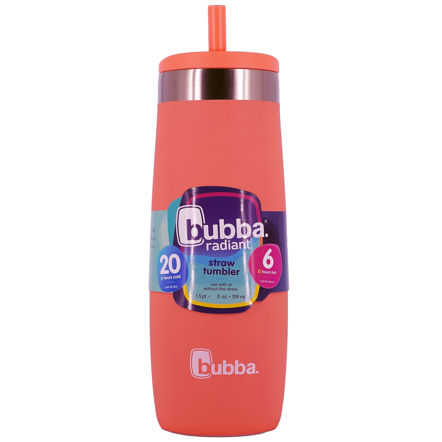 Bubba Radiant Straw Water Bottle 40oz 水筒 Amazon.com: Bubba Radiant Stainless Steel Water Bottle with