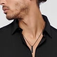 thumbnail image 2 of Collares de urna para cenizas para mujeres y hombres, collar con colgante de cremación para cenizas, joyería conmemorativa de acero inoxidable, 2 of 5