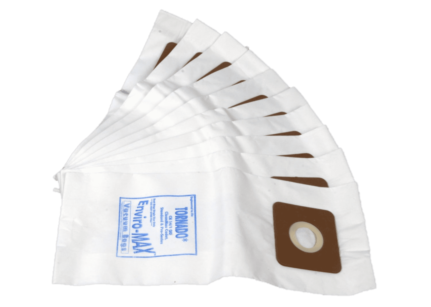 EnviroMax Vacuum Bags, Premier Series, For Tornado CK 14/1 (Pack of 10