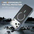 thumbnail image 5 of Magnetic Case for iPhone 17 Pro, Compatible with MagSafe Accessories, Built-in Metal Camera Ring Stand, Military-Grade Protection, Strong Magnets Slim Shockproof Skin Friendly, Gray, 5 of 8