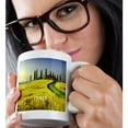thumbnail image 2 of 3drose, Beautiful Hills of Tuscany Italy, 11oz Mug, 2 of 6