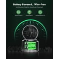 thumbnail image 6 of 5G&2.4GHz WiFi Battery Powered Wireless Indoor Security Cam, 360 Camera w/ 6000mAh Rechargeable, 3K Color Night Vision, 2-Way Audio, App Remote, Home/Pet/Baby Monitoring, 6 of 10