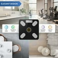 thumbnail image 5 of Vacemry Under $5 Solar Smart Body Scale, Bluetooth Body Fat Monitor, Digital Bathroom Weight Scale, Body Composition Analyzer with Mobile App, 5 of 9