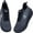 Black, variant on MAYKX Wide Toe Box Women Walking Shoes Arch Support Plantar Fasciitis Orthotic Sneakers Slip On Running Tennis Shoes