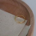 thumbnail image 1 of BF CLUB-Anillo de Plata de Ley 925 para mujer, sortija geométrica hecha a mano, Irregular, oro estrecho, regalo de fiesta y Navidad, 1 of 2