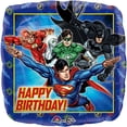 thumbnail image 2 of 18SQ HX JUSTICE LEAGUE HAPPY BDAY, 2 of 2