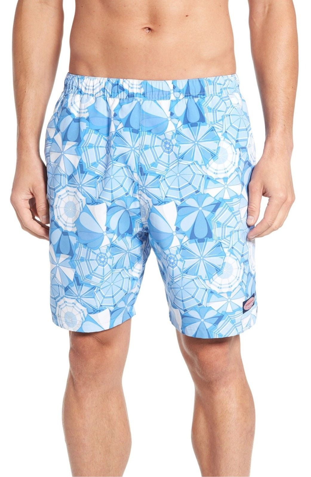 Men Swim Trunks Summer Cool Quick Dry Board Shorts Suit with Cloud Photo Men
