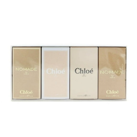 Chloe Mini Gift Set (Nomade EDT 0.16oz   Rose Tangerine EDT 0.16oz   Chloe EDP 0.16oz   Nomade EDP 0.16oz)