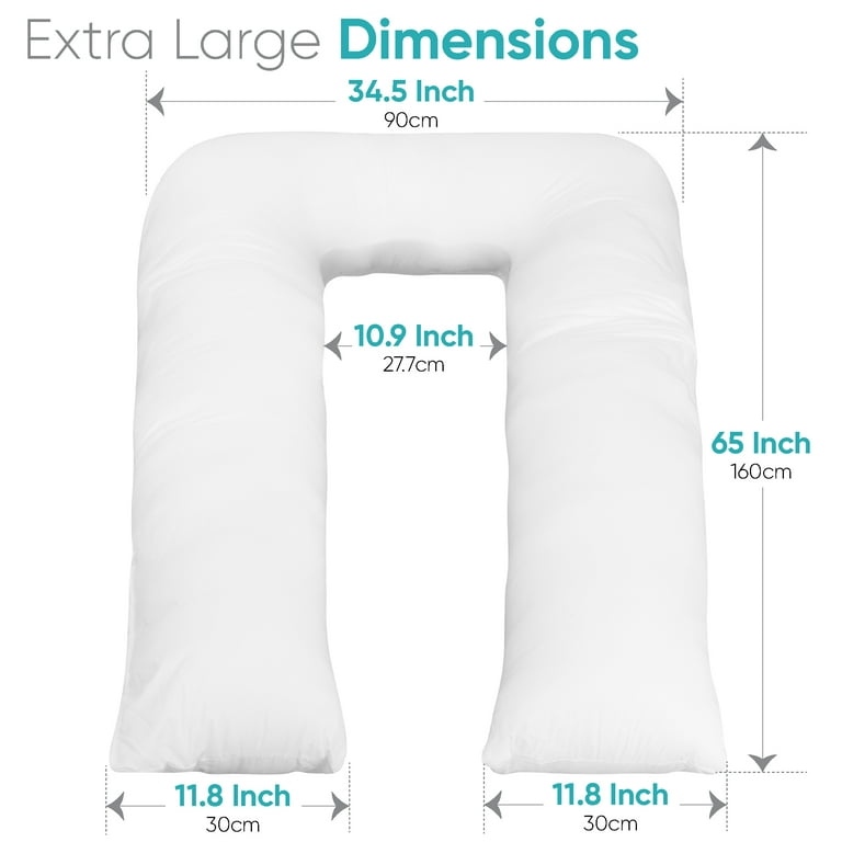 Body pillow outlet size chart