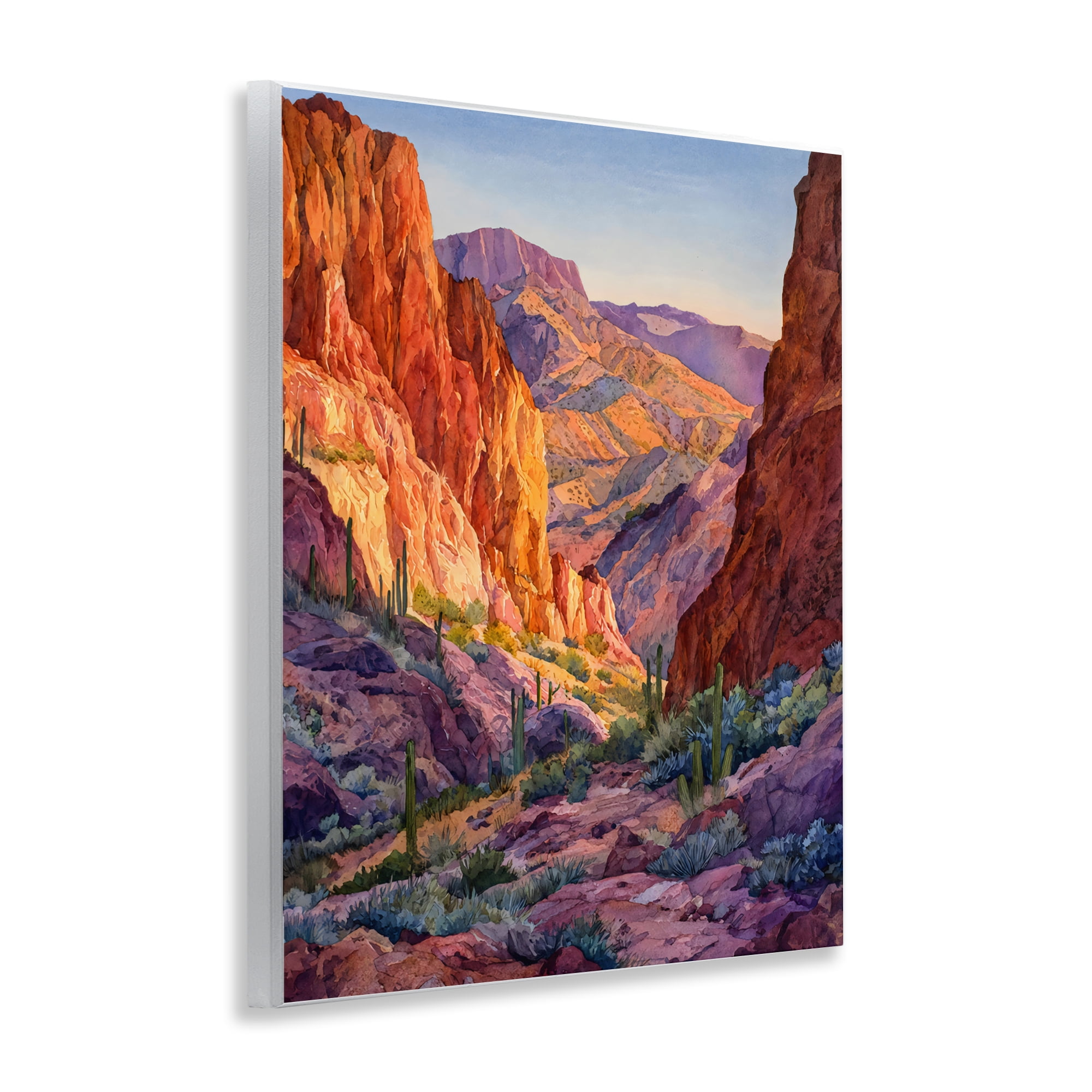 Stupell Industries Western Colors Canyon Wall Plaque Art, design by Franklyn Gregory