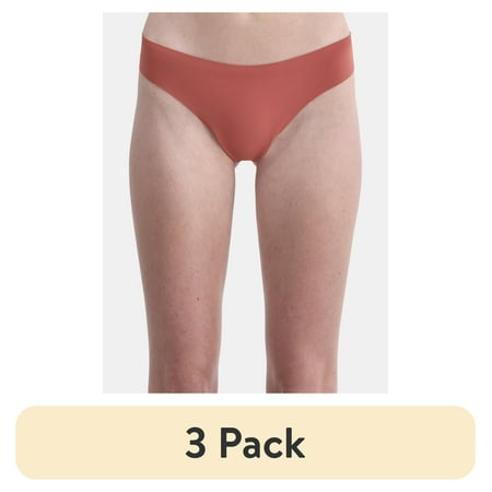 (3 pack) No Boundaries Micro Sheer Lace Cheeky Panty  Womens and Womens Plus