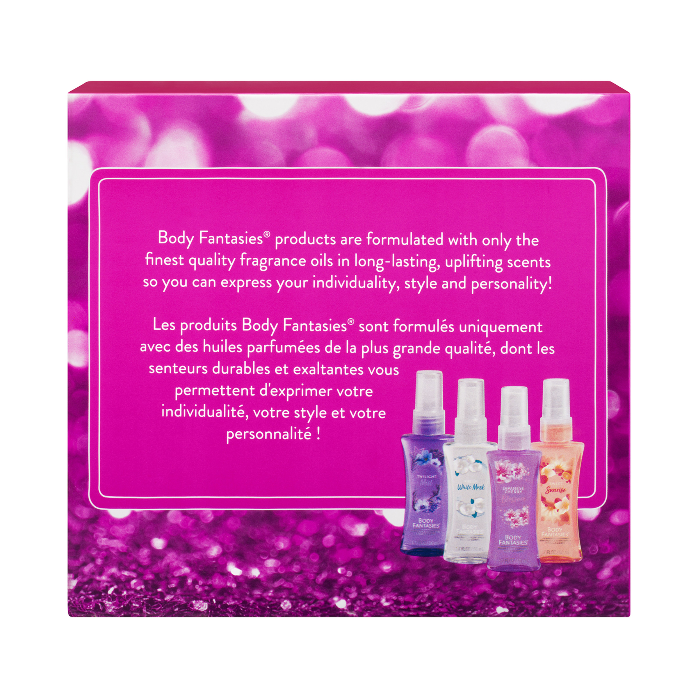 Body Fantasies Signature Fragrance Body Spray Gift Set for Women, 1.7 fl oz, 4 Count - image 4 of 6