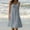 Gray, variant on Summer Saving 2024 Sundresses for Women 2024 Sleeveless Cute Petite Mini Dress Tiered Summer Flowy Boho Sundress Beach Wear For Womens Gifts