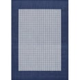thumbnail image 1 of Couristan 10056500023710U 2 ft. 3 in. x 7 ft. 10 in. Recife Checkered Field Power Loomed Rectangle Area Rug - Ivory & Indigo, 1 of 1