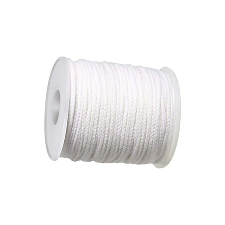 Cotton Wicks For Candles 2rolls Braided Wick Spool 61m / 200ft Wicks Candle  DIY Craft Making Supplies With 200pcs Metal - AliExpress