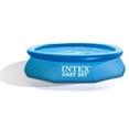 thumbnail image 2 of Intex 10'x2.5' Kid Swimming Pool w/Filter Pump & Cleaning Maintenance Kit, 2 of 10