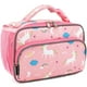 thumbnail image 1 of Lonchera FlowFly, bolsa blanda con aislamiento, minienfriador, unicornio rosa, 1 of 7