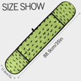 thumbnail image 3 of Dailycode Double Sided Oven Mitt with Loop Heat Resistant Kitchen Long Potholders 7" x 35" Black Bat on Green, 3 of 6
