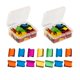 thumbnail image 1 of 100 Uds Clips de carpeta coloridos, funcionan con dispensadores de Clip de almeja, capacidad de 40 hojas para embalaje de alimentos en el hogar, fijación de papel de hojas sueltas, 1 of 5