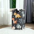 thumbnail image 6 of Yayeee Freestanding Laundry Hamper with Handle Collapsible Large Storage Basket for Clothes, Orange Dinosaur, 6 of 7