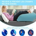 Hinzonek Leg Elevation Pillow Wedge Inflatable Lifter Rest Pillow Bed