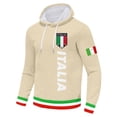 thumbnail image 4 of Men's Hoodies Pullover Hoodies Sweatshirts Italian Print Letter Graphic Hoodie Pullover Sweatshirt Casual, 4 of 4