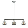 thumbnail image 5 of Innovations Lighting 213-S Fulton Fulton 3 Light 39" Wide Linear Chandelier - Brass, 5 of 7