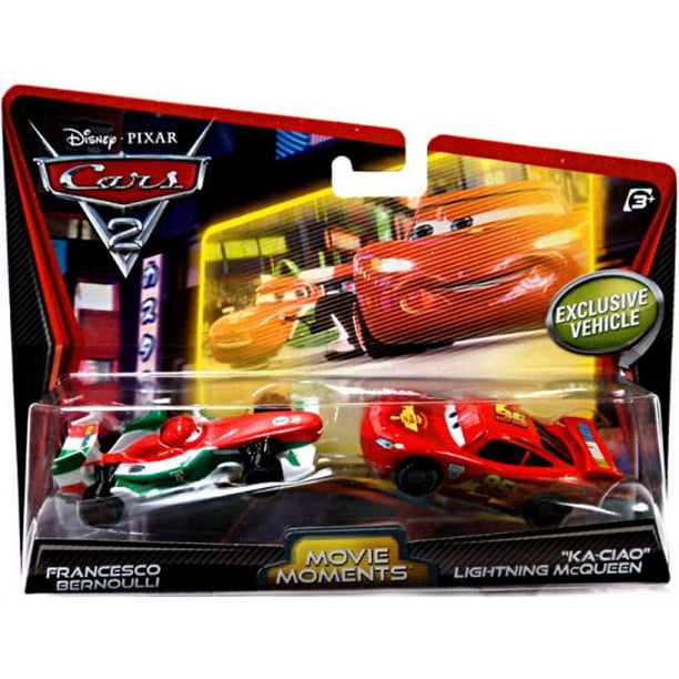 Francesco Bernoulli & Ka-Ciao Lightning McQueen Diecast Car 2-Pack - Walmart.com - Walmart.com