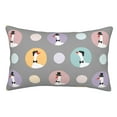 thumbnail image 1 of Balery Cute Geese Funda de Cojín Estampada, Regalos para Mujeres, Regalos de Amor para Ella, Regalos para Novia o Esposa, Funda de Almohada-16"x24", 1 of 6