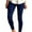 Navy, variant on Ecqkame Women's Pants Casual Trouser Clearance Fashion Women Lady Skinny Pants High Waist Stretch Slim Pencil Trousers Green XXXXL