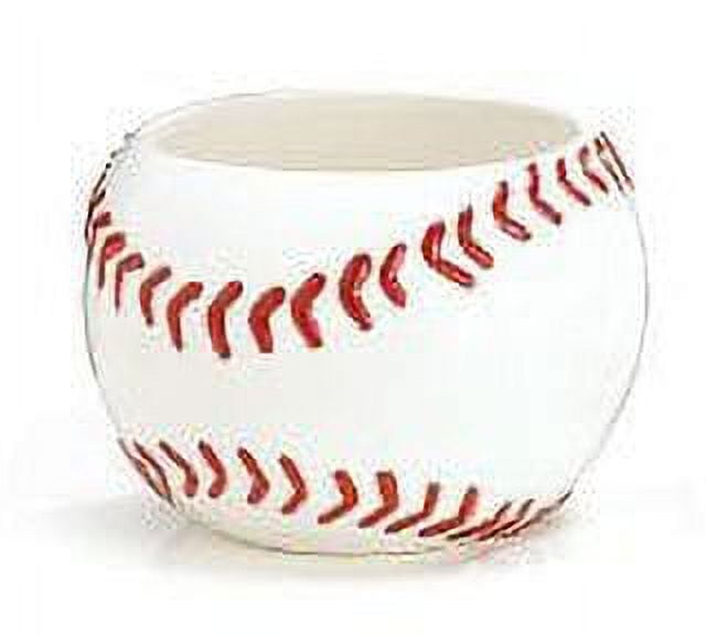 Ceramic Baseball Planter Great for Kids Room,Sports Fans and Home and Office Decor
